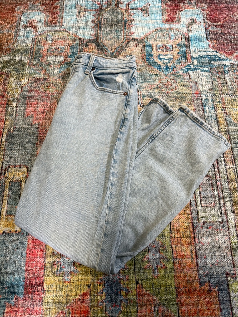 Abercrombie & Fitch | The Ankle Straight Ultra High Rise Jeans | 27 / 4R